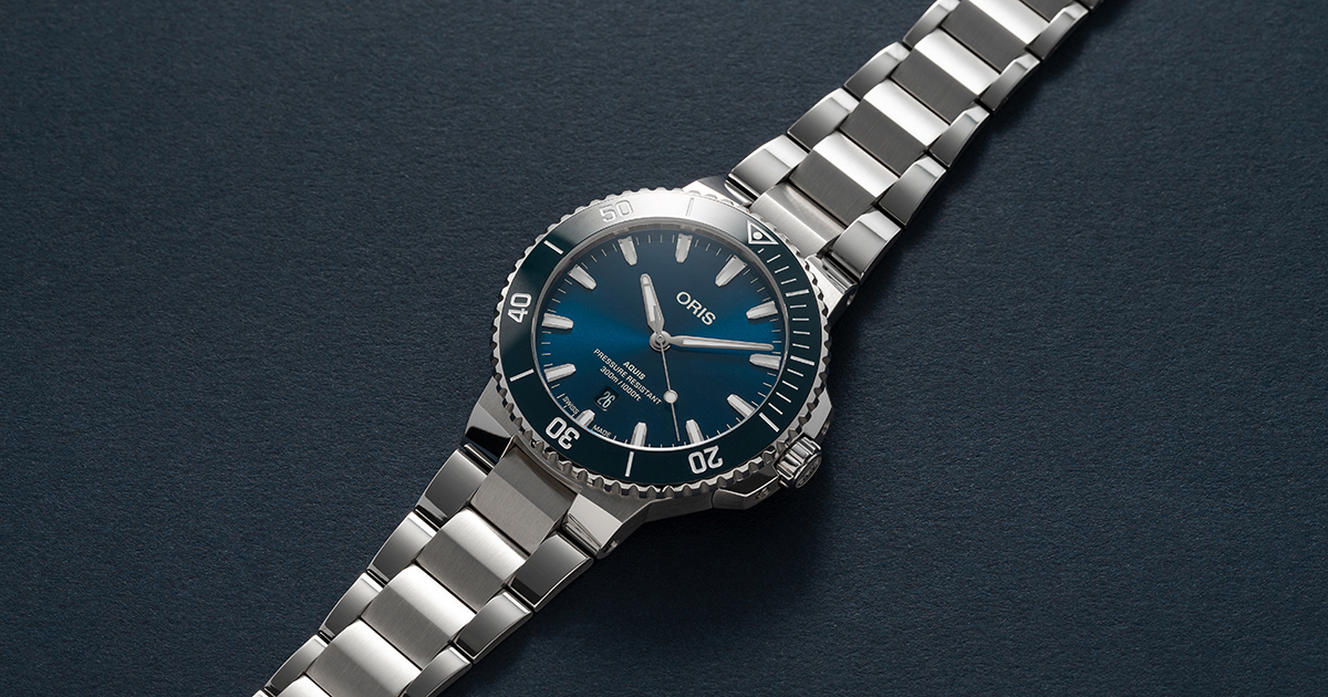 ORIS  Мужские швейцарские часы, автоматический механизм, сталь, 43,5 мм